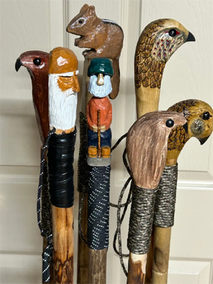 Walking Sticks by Wes Henderson
